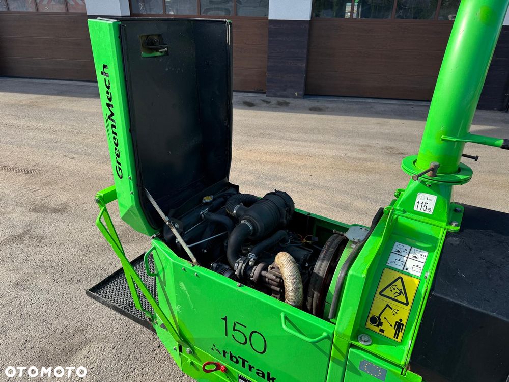 Rębak Rozdrabniarka do gałęzi GreenMech Arbtrak 150-35 Układ Gąsienicowy 2015 Rok - 14