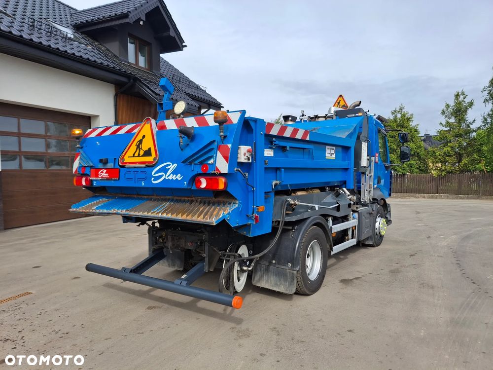 Renault D16 Skrapiarka CTP Constructeur Naprawa Asfaltu Rozsypywacz Grysu Wywrotka - 4