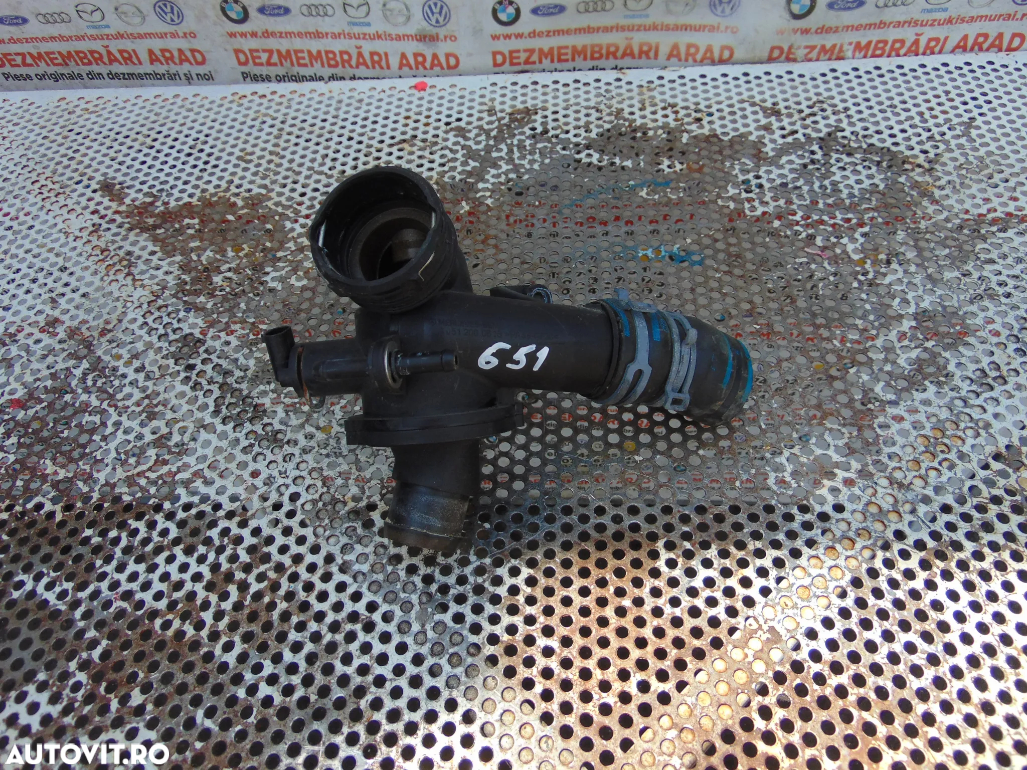 Corp termostat Mercedes 2.2 w212 w204 cod a6512000615 e class c class vito sprinter w639 w906 - 2