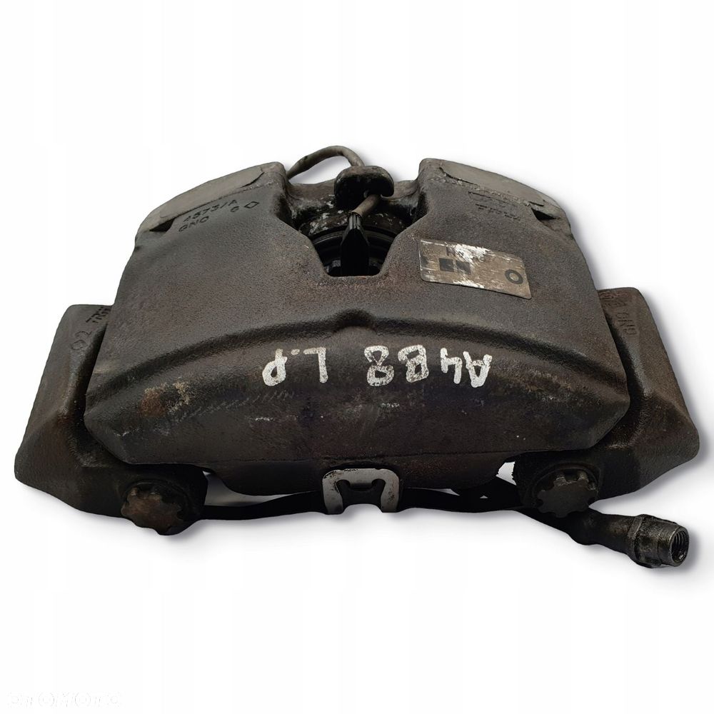 ZACISK HAMULCOWY LEWY PRZÓD kierowcy Audi A5 8T A4 B8 8K0105AH jarzmo - 16