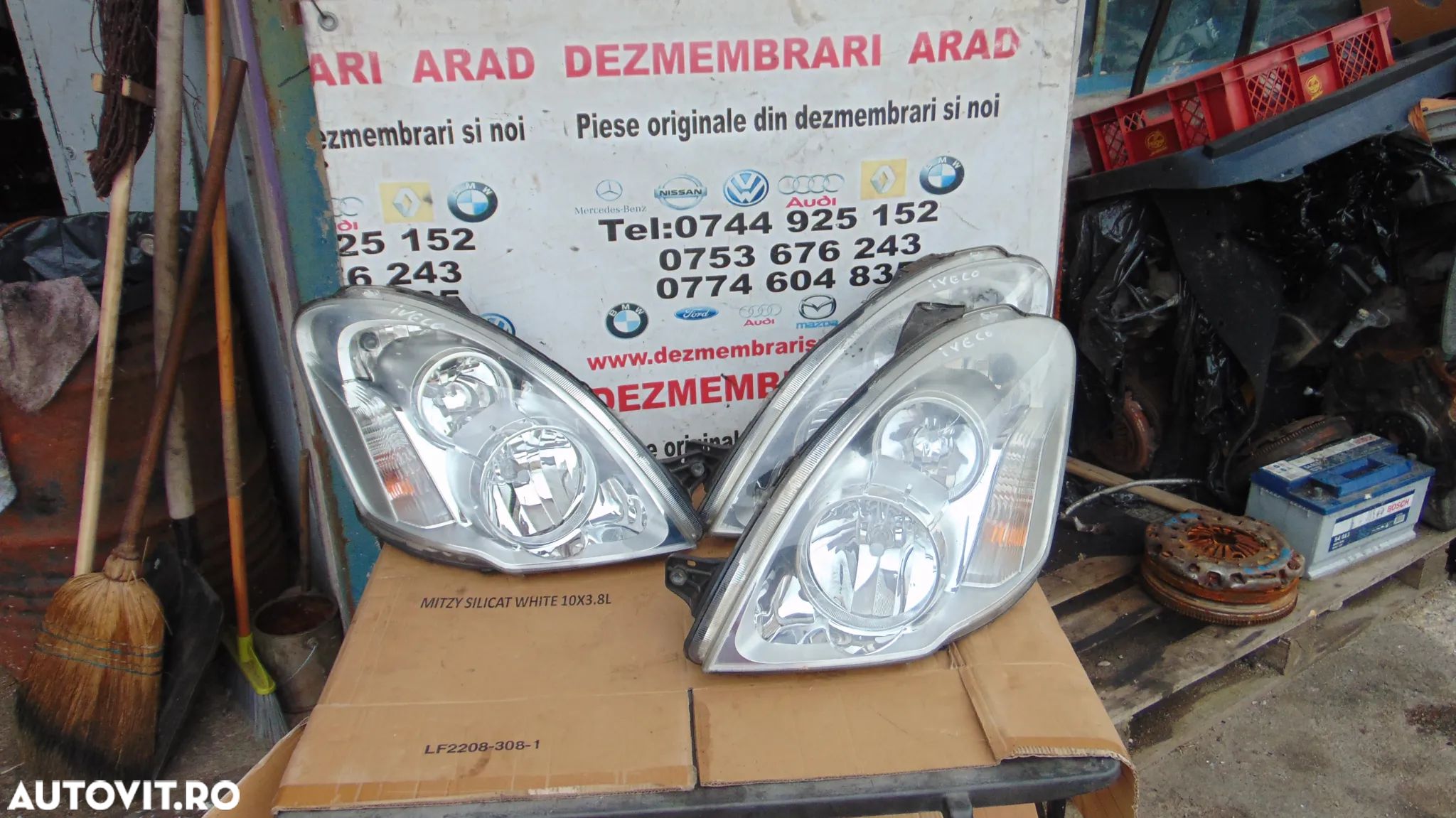 Far Iveco Daily 2011-2014 faruri iveco daily 5 stanga dreapta facelift dezmembrez - 1