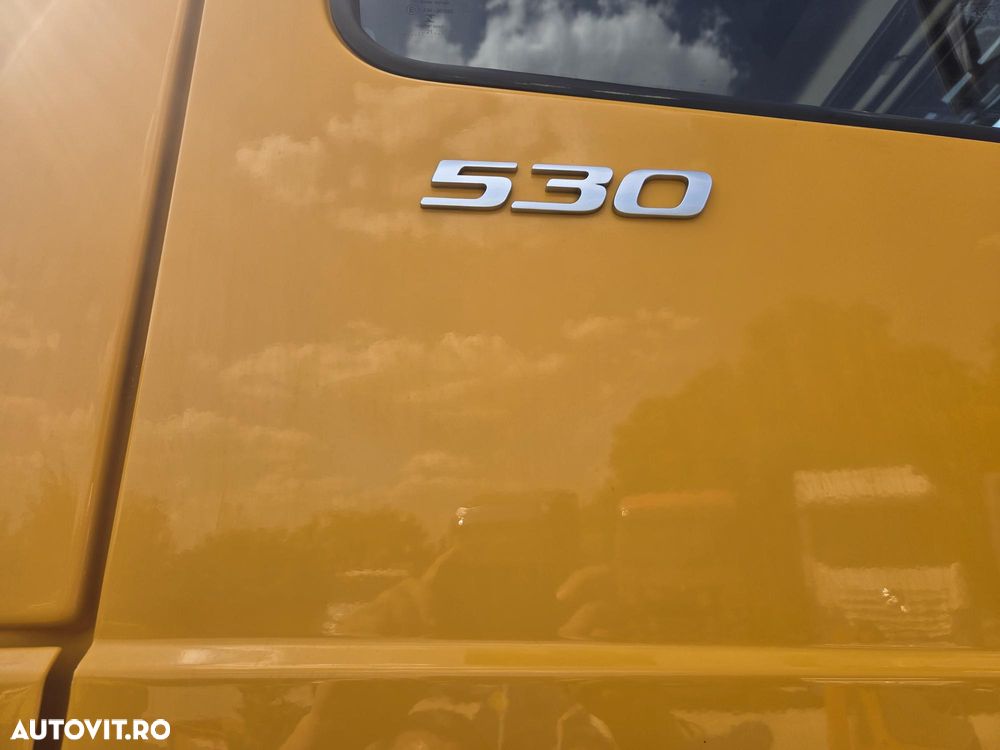 DAF XF 530 6x4, 2021, 370.795km, FULL OPTION, cutie AUTOMATA+RETARDER, Aer cond STATIONARE, FRIGIDER, proiectoare, girofar, kit basculare, 2 x 600l, Masa totala 78t, rulat doar in GERMANIA, STARE FOARTE BUNA, posibil leasing 4 ani-PROMOTIE 52.900 EUR+Tva - 16