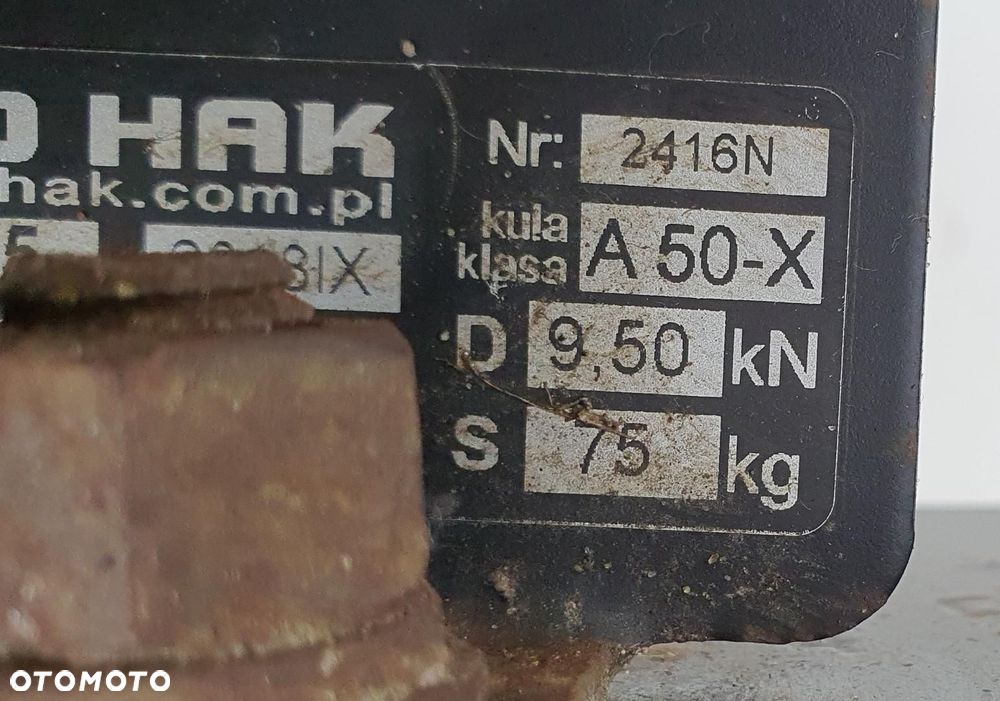 HAK HOLOWNICZY BELKA KULA WIĄZKA MODUŁ OPEL ASTRA III H HB - 5