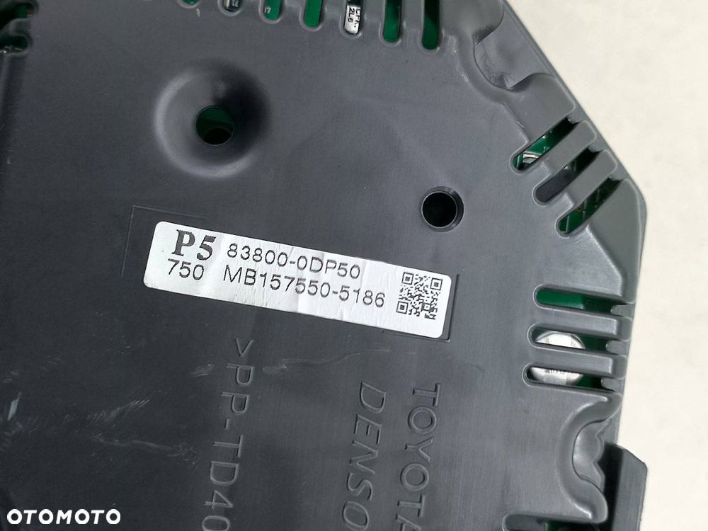 LICZNIK TOYOTA YARIS III 1.0 12V BENZYNA HATCHBACK 83800-0DP50 - 4