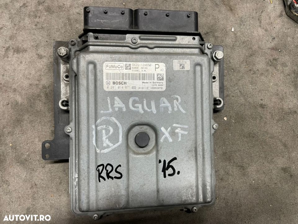 Calculator motor ECU pentru RANGE ROVER SPORT si JAGUAR 3.0 diesel 2009-2013 cod 9x2q-12a650-p - 1