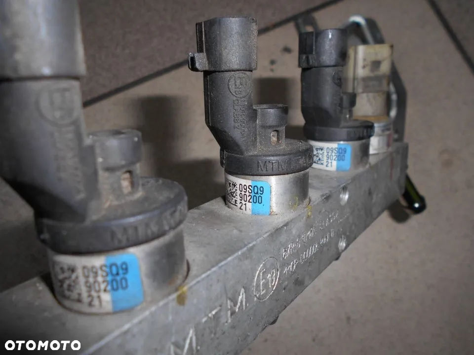 Listwa wtryskowa gazu LPG wtryskiwacz Nissan QASHQAI 1,6 16V 09SQ99020021 - 3