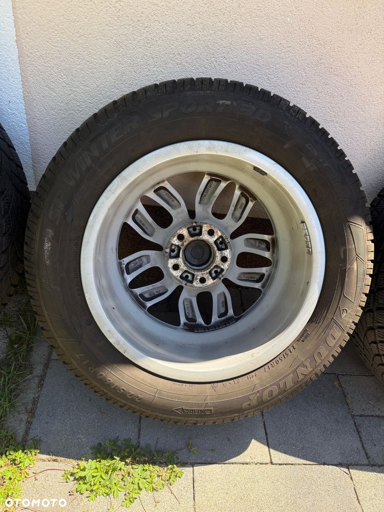 ORYGINALNE KOŁA BMW 17" + opony zimowe dunlop winter sport 3D 225/60 R17 – STAN IDEALNY - 6