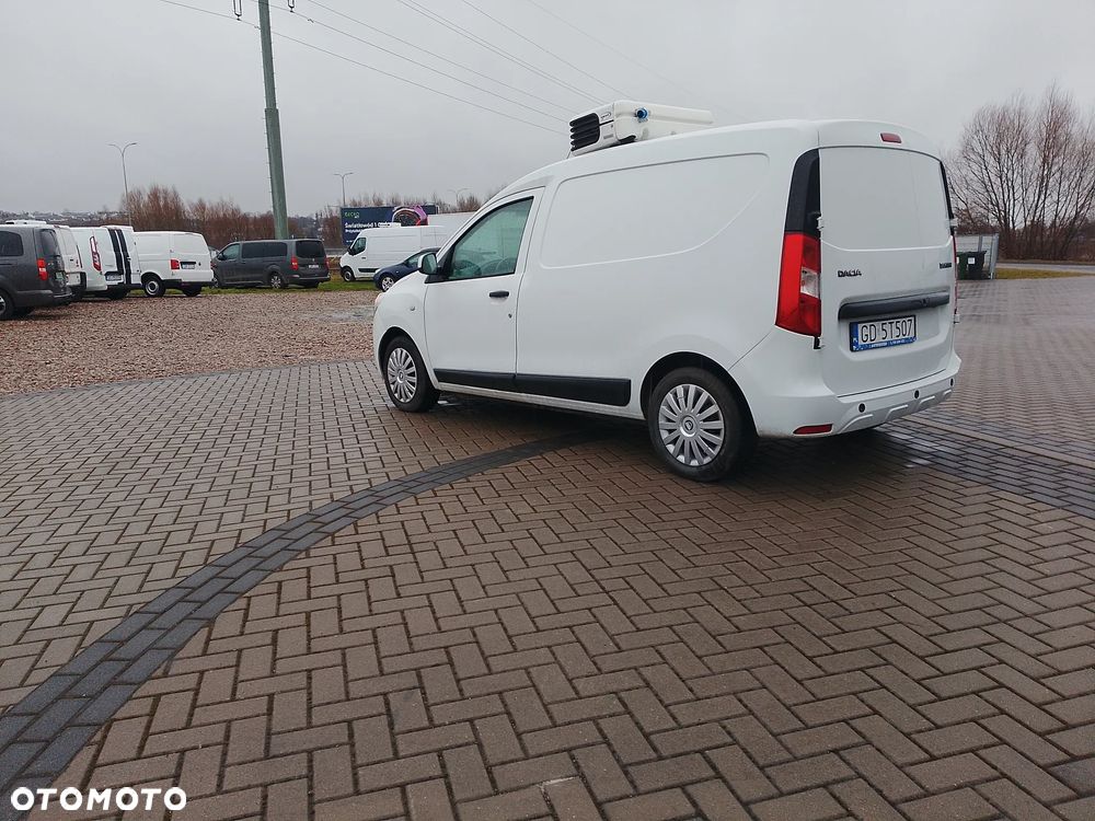 Dacia Dokker L2 Maxi Nowa Izoterma Chłodnia Mroźnia Grzanie drzwi boczne Carrier 220V Salon PL - 5