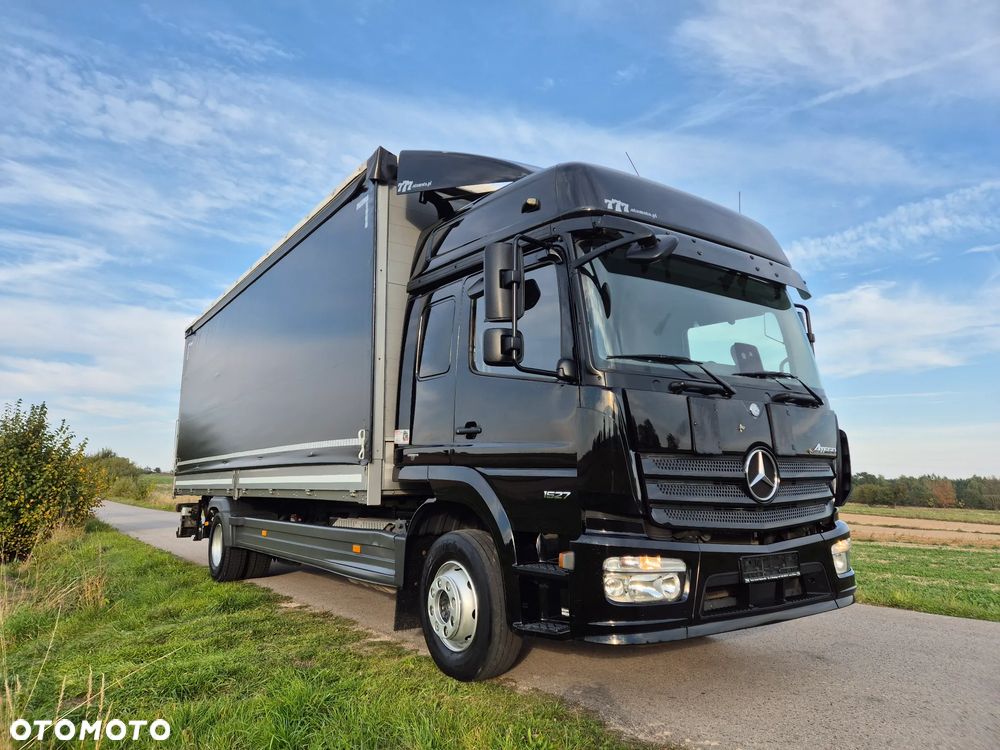Mercedes-Benz Atego 1527 burto-firana z windą 7.2m SUPER STAN / GLOB / SYPIALNY / z Niemiec - 27