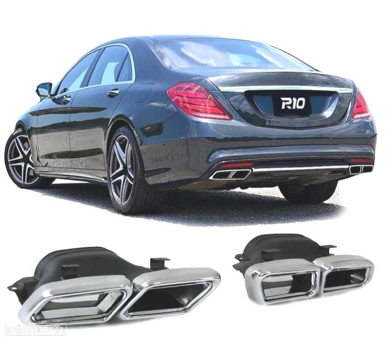 PONTEIRA ESCAPE MERCEDES CLASE S W222 13- LOOK AMG - 1