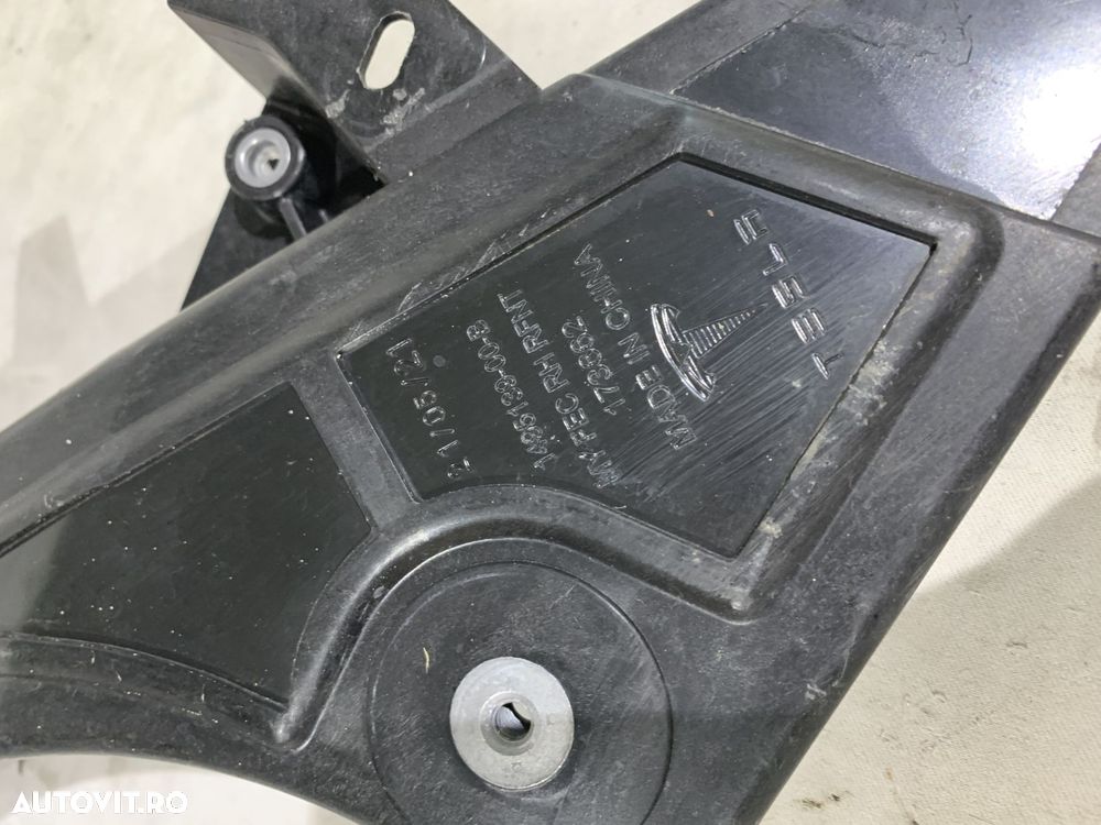 Trager, panou frontal, Tesla Y, 2022, 2023, 2024, cod origine OE 1660012-00-A. - 4