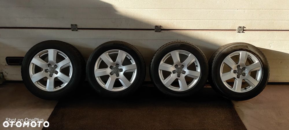 Audi A5 A6 A7 Koła Felgi Zimowe OPONY PIRELLI 225/55/R17 7.5j 17cali et37 5x112 4G0601025L - 7