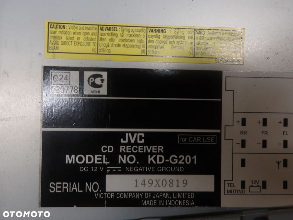 VW FOX 1.2B 3D 05-11R RADIO KD-G201 - 5