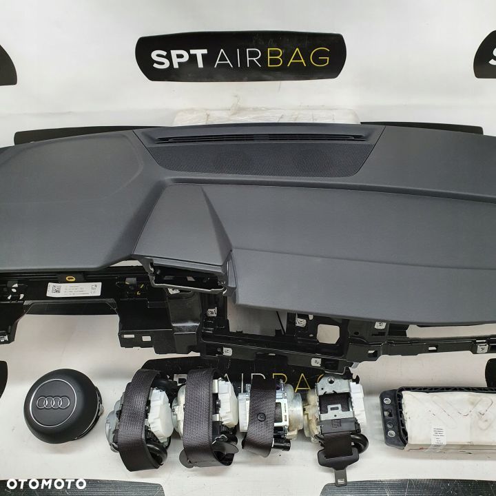AUDI A3 8Y DESKA ROZDZIELCZA KONSOLA KOKPIT PULPIT PODUSZKI AIRBAG AIR BAG PASY KIT SET - 3