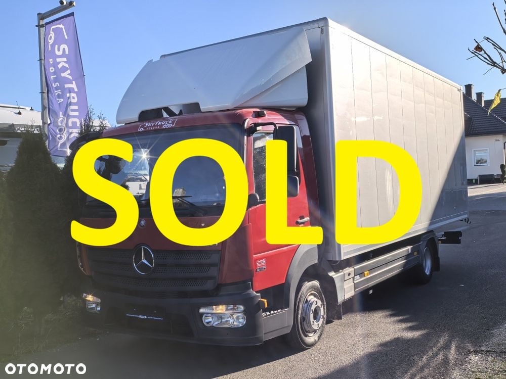 Mercedes-Benz Atego 816 L * Kontener 15 palet * Mały przebieg * Import DE * Automat*