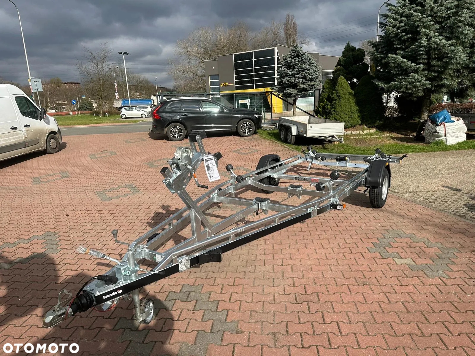 Brenderup Przyczepa Brenderup  221800B SR podłodziówka pod łodzie 6,6m mocna - 9
