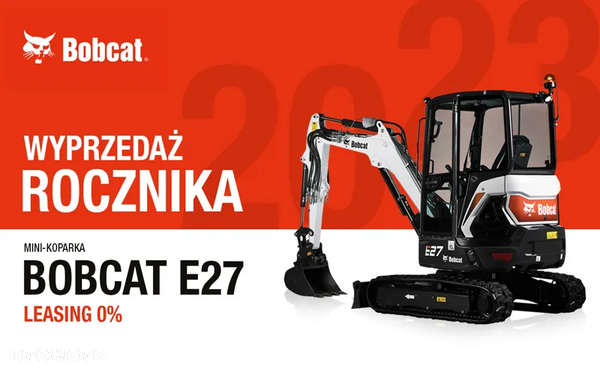 Bobcat E27 3 LATA GWARANCJI