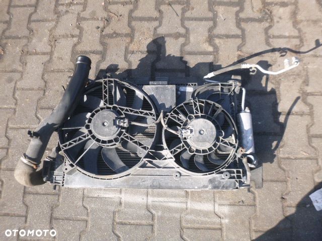 CHŁODNICE CHŁODNICA WODY WENTYLATOR INTERCOOLER SAAB 9-3 II LIFT 1.9 TTDI 180KM - 1