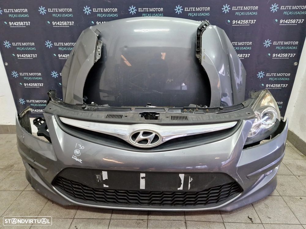 Frente completa usada HYUNDAI I30 2011 FACELIFT DIESEL capot parachoques guardalamas oticas radiadores - 3