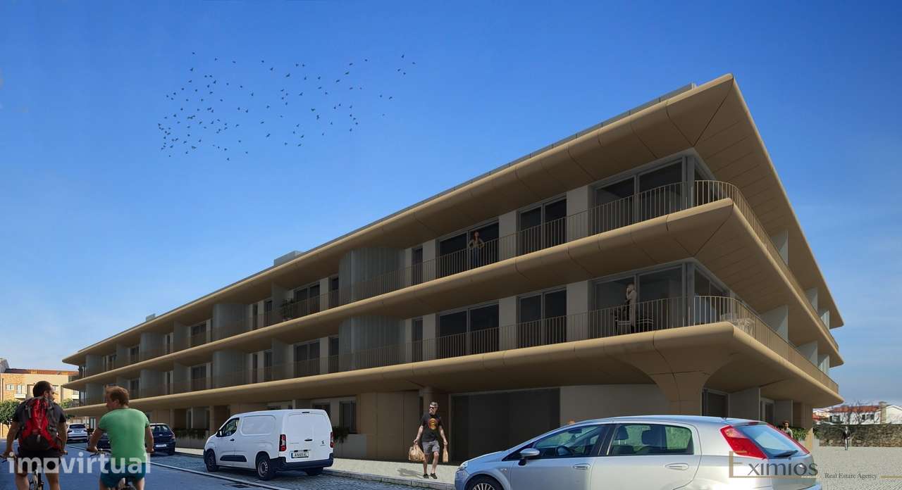 Apartamento T3, em construção, na Póvoa de Varzim - Grande imagem: 2/6