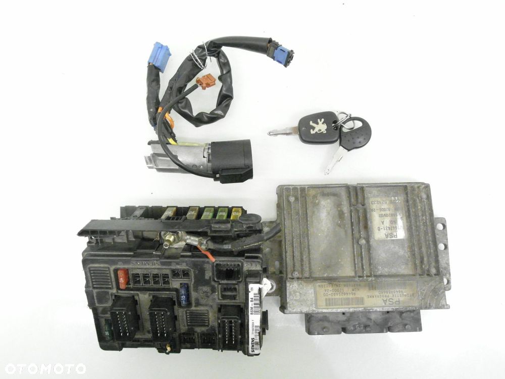 STACYJKA STEROWNIK PEUGEOT 206 SW 1.4 - 9646988680 964462568000 216474310 - 1