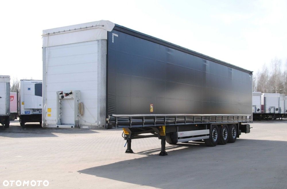 Schmitz Cargobull SCS kurtyna, podnoszona oś - 5
