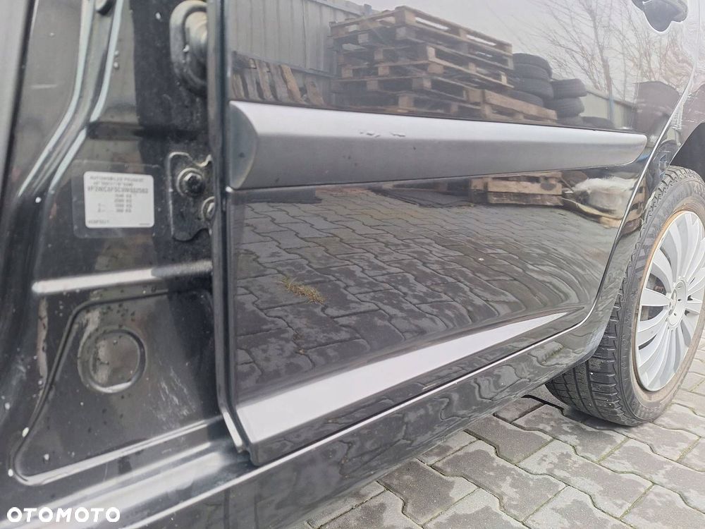 DRZWI KOMPLETNE LEWY TYŁ PEUGEOT 207 06-09r  EXL HB 5D - 4