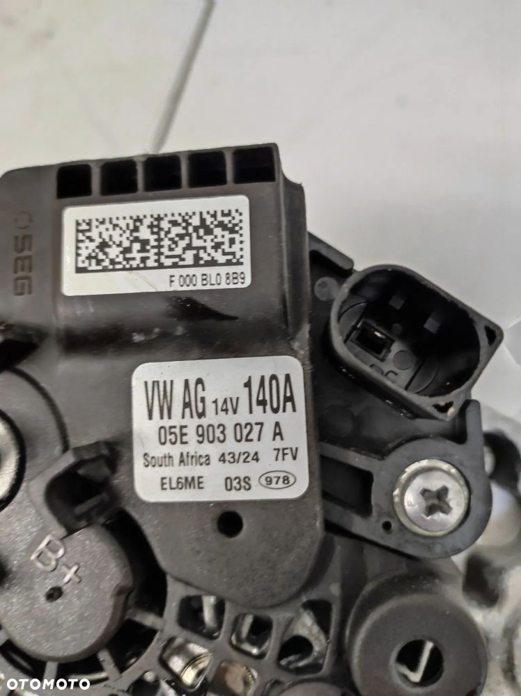 Alternator VW Polo VI 6 lift 1.0 tsi - 6