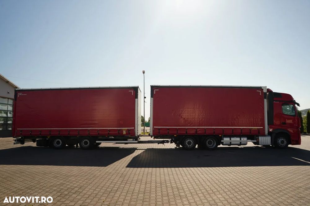 Mercedes-Benz ACTROS 2545 / TANDEM COMBINAT 120 M3 / TRANSIT / 6x2 / BIG SPACE / WIELTON / 2021 - 8