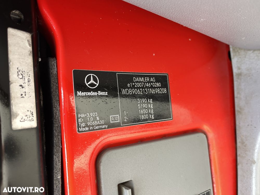 Mercedes-Benz Sprinter Doka 216  2.2CDI 7LOCURI - 32