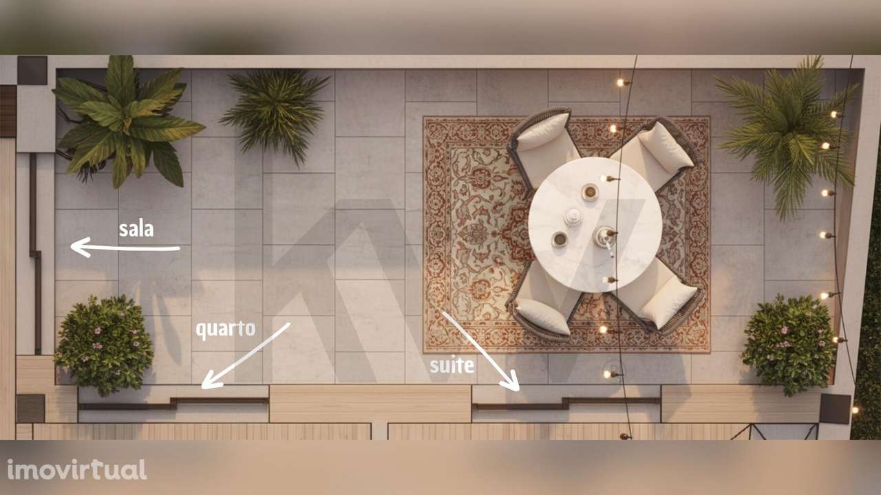 T2 Novo em Esgueira: Modernidade, Conforto e Pátio Privativo - Grande imagem: 4/7