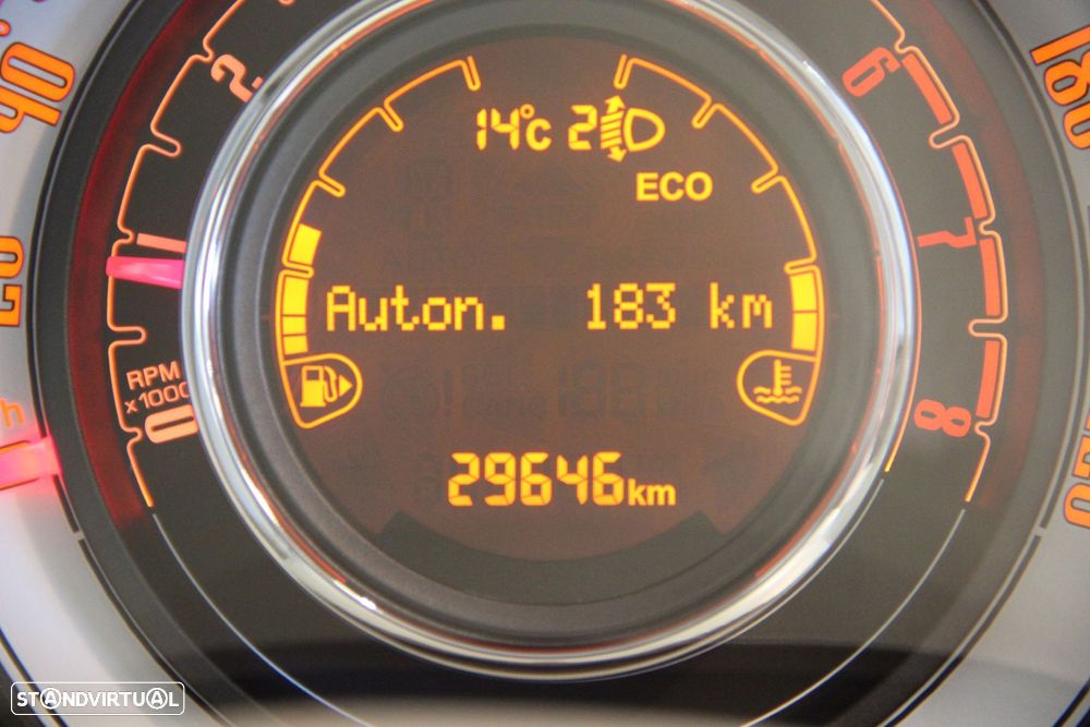 Fiat 500 1.2 Lounge MTA - 14