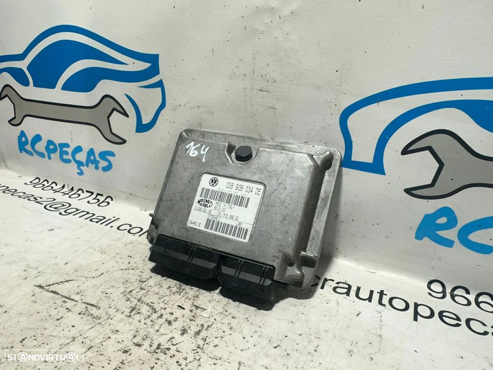 .Centralina Motor Magneti Marelli VAG VW Volkswagen Polo 9N3 1.4 16v 75cv BBY 036906034DE 61600.681.06 - 5