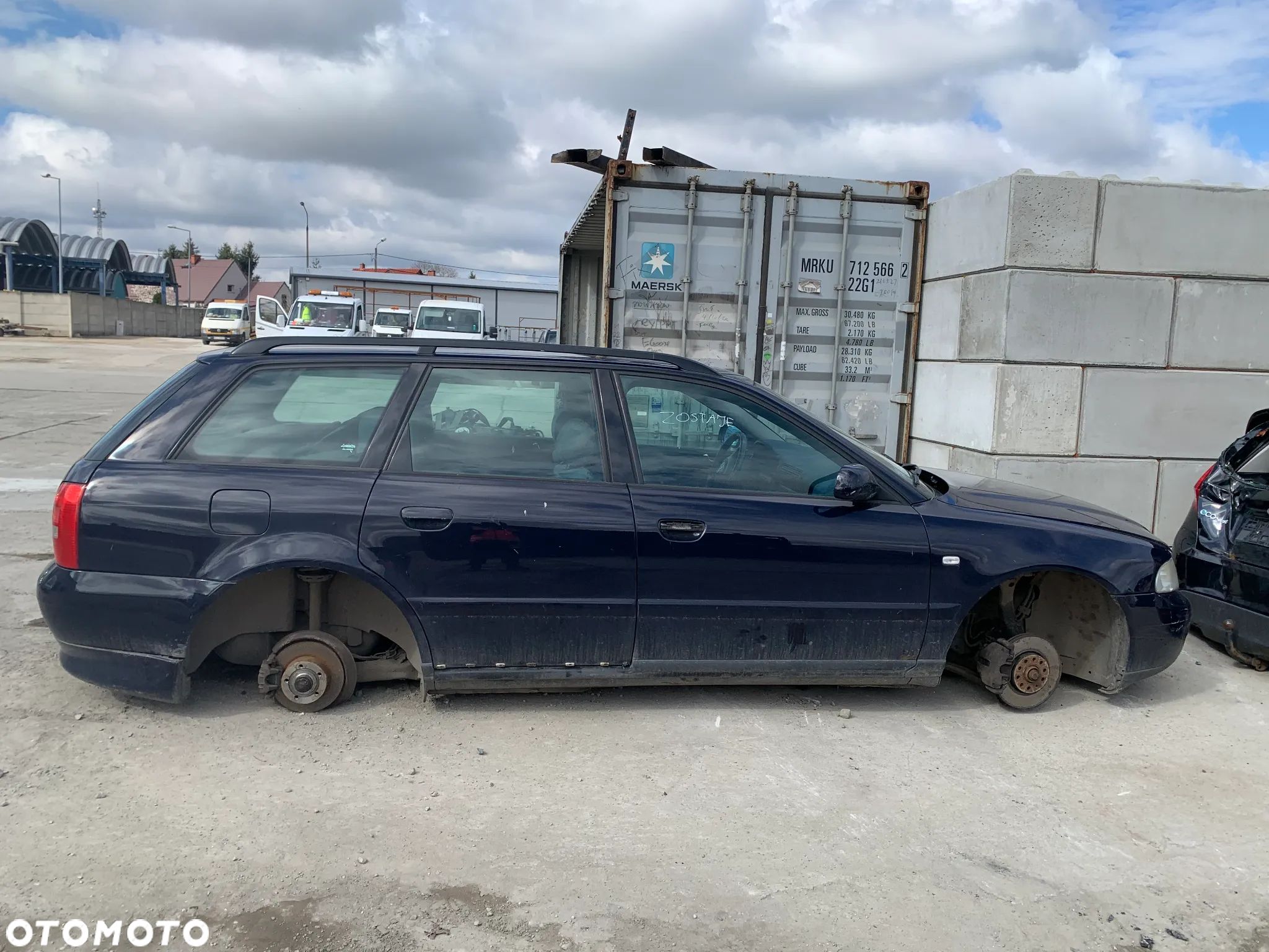 DRZWI PRAWY LEWY TYŁ PRZÓD AUDI A4 B5 1999r - 1