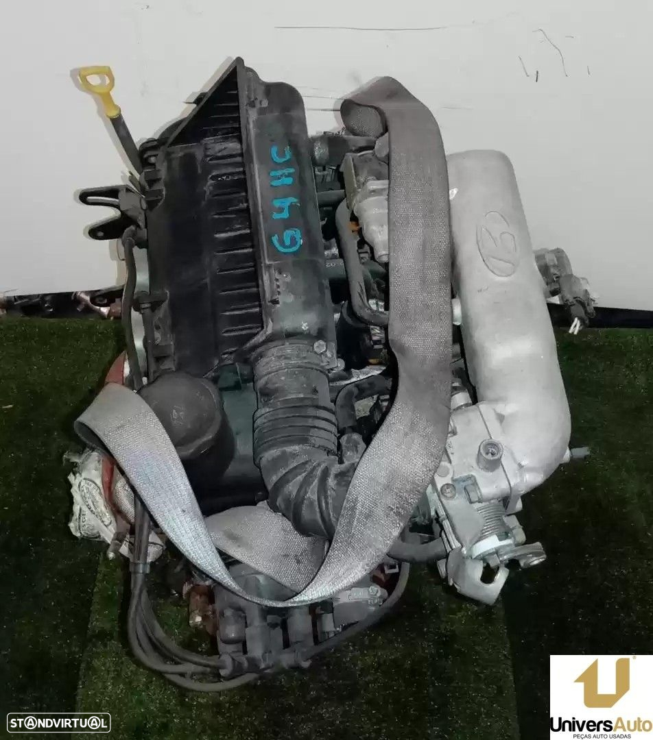 MOTOR COMPLETO HYUNDAI ATOS 1998 -G4HC - 7