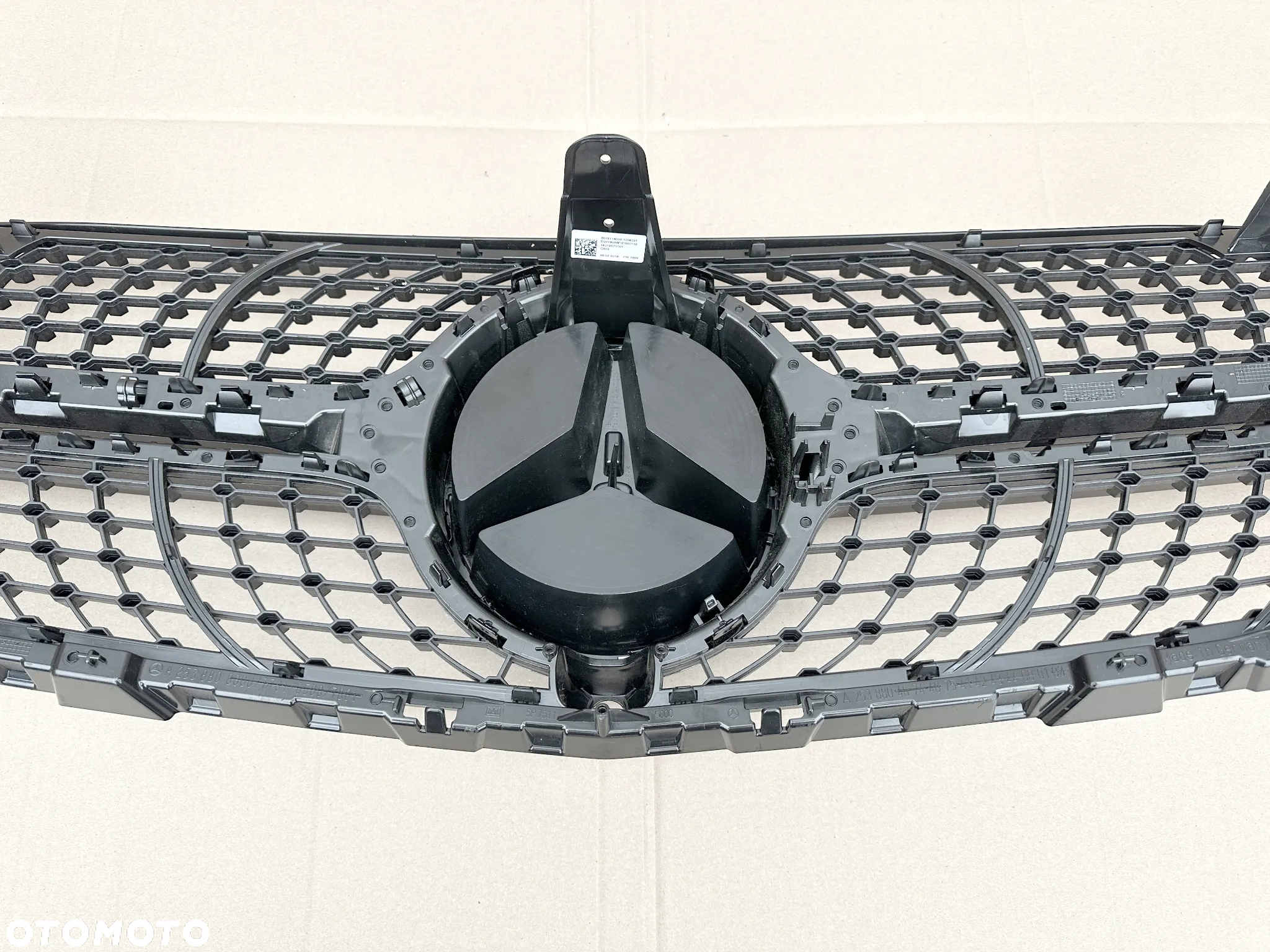 GRILL ATRAPA Mercedes W253 A253 GLC AMG DIAMOND, pod KAMere - 9