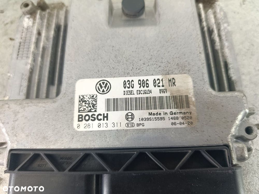 KOMPUTER, STEROWNIK VW PASSAT B6 03G906021MR 0281013311  BOSCH 2.0 TDI - 4