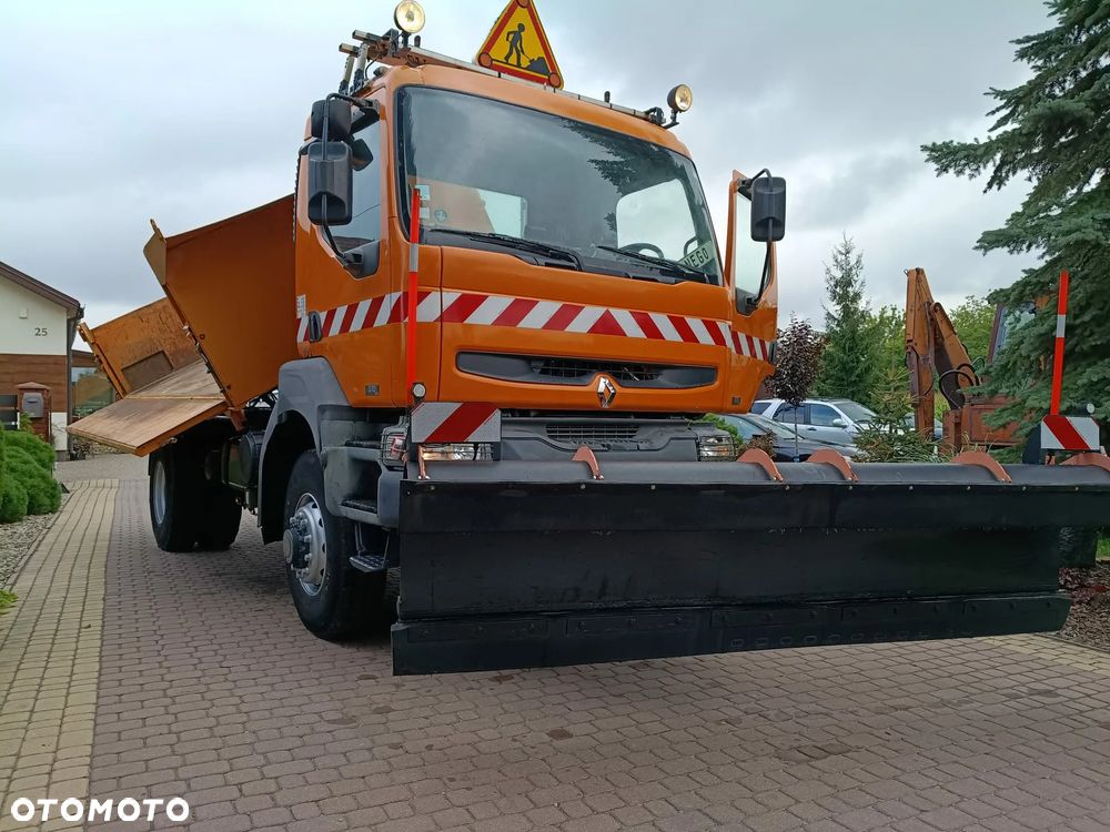 Renault KERAX 370 DCI 4x4 Wywrotka Bordmatic x 2 zimowe utrzymanie - 2