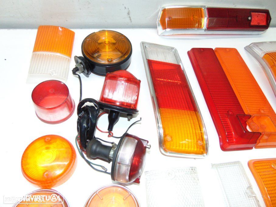 Antigos e clássicos - vidros de farolim - 2