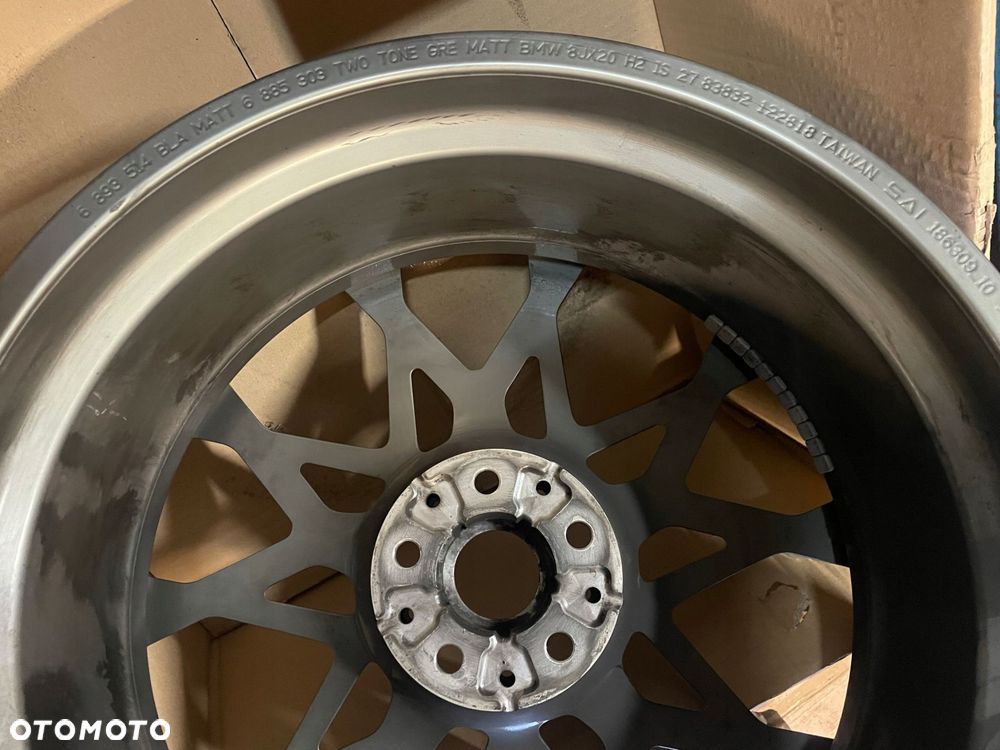 felga aluminiowa bmw oe g20 g21 m-performance 8.0" x 20" 5x112 et 27 ładna - 7