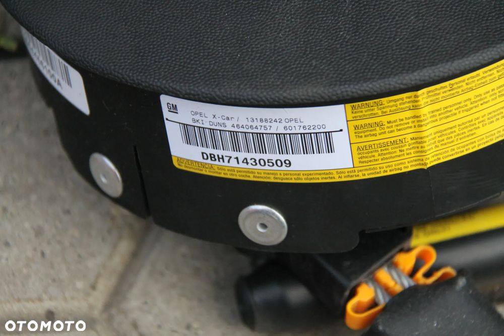 Konsola Poduszki Napinacze Sensor  Opel Meriva A - 8