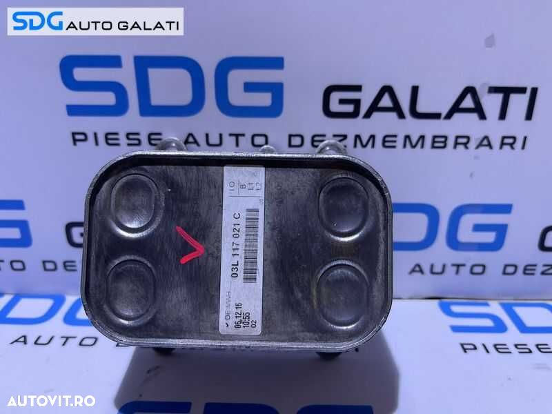 Termoflot Radiator Racitor Ulei Skoda Rapid 1.6 TDI CAYB CAYC CLNA 2013 - 2022 Cod 03L117021C - 1