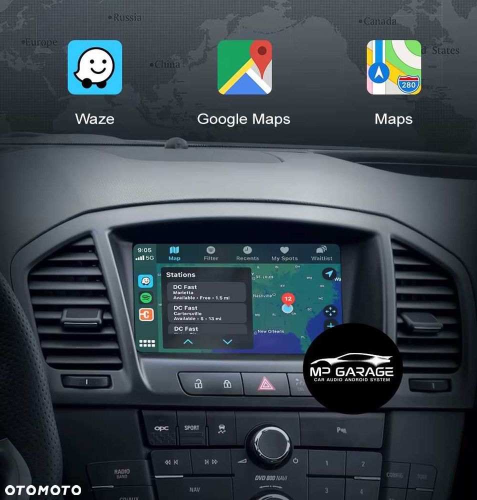 Opel DVD800_NAVI650_NAVI950 Apple CarPlay AndroidAuto Montaż Gwarancja - 7