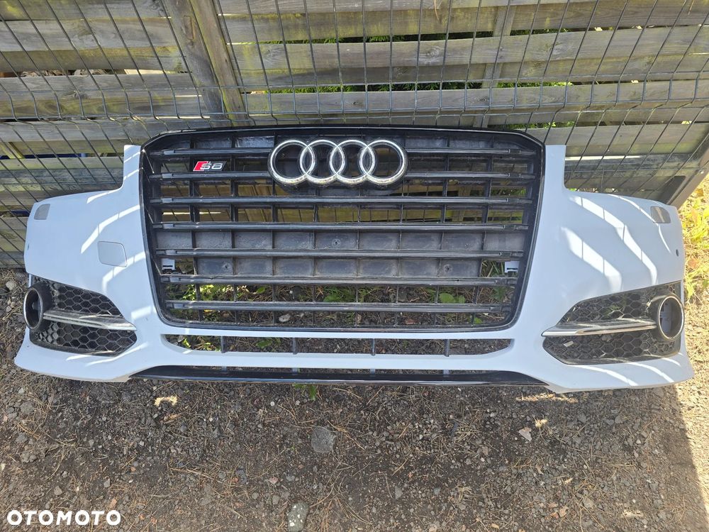 Audi s8 d4 lift zderzak przód grill kratki oryginał - 1