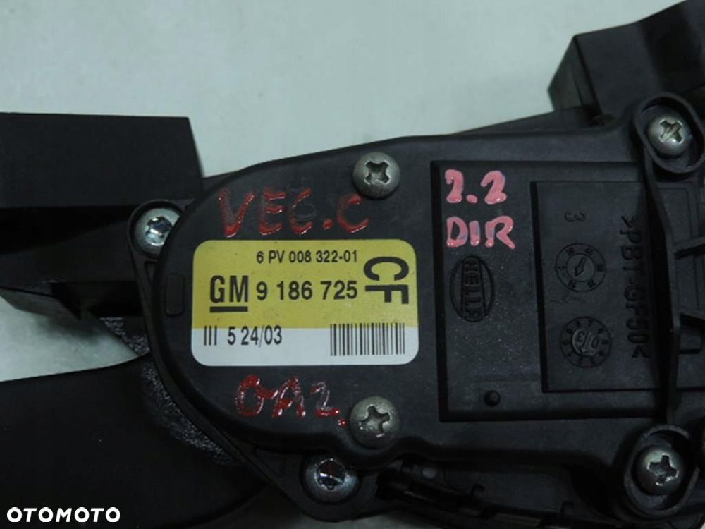 PEDAŁ GAZU POTENCJOMETR OPEL VECTRA C 9186725 - 3