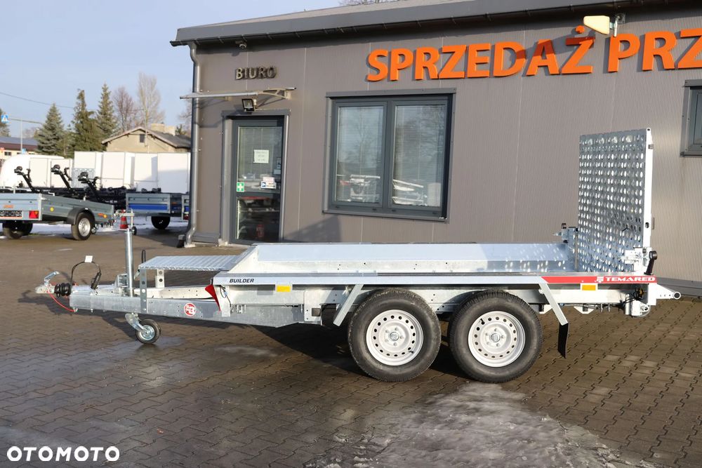 TEMARED /MARTZ  BUILDER 3 3015/2 S 2,7T Koła 185R14C , 300x150cm DMC 2700kg Z TRAPEM WJAZDOWYM - 2
