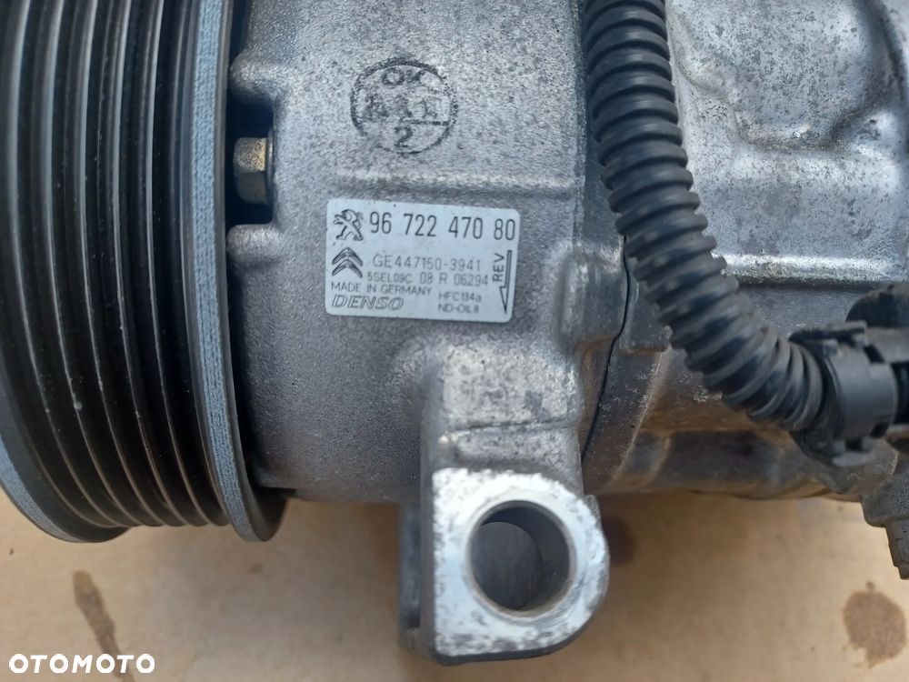 SPRĘŻARKA KLIMATYZACJI C3 II 1.2 VTI 9672247080 - 5