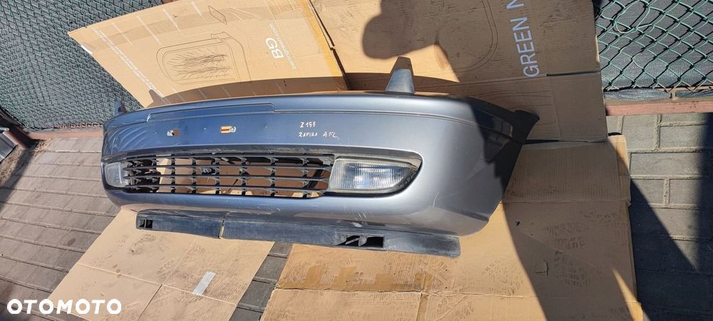 OPEL ZAFIRA A LIFT FL ZDERZAK PRZÓD PRZEDNI  HALOGENY  SPRYSKI Z155 ŁADNY - 2