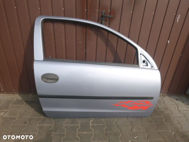 DRZWI PRAWY PRZÓD PRAWE PRZEDNIE KOMPLETNE OPEL CORSA C 3D Z163 - 13