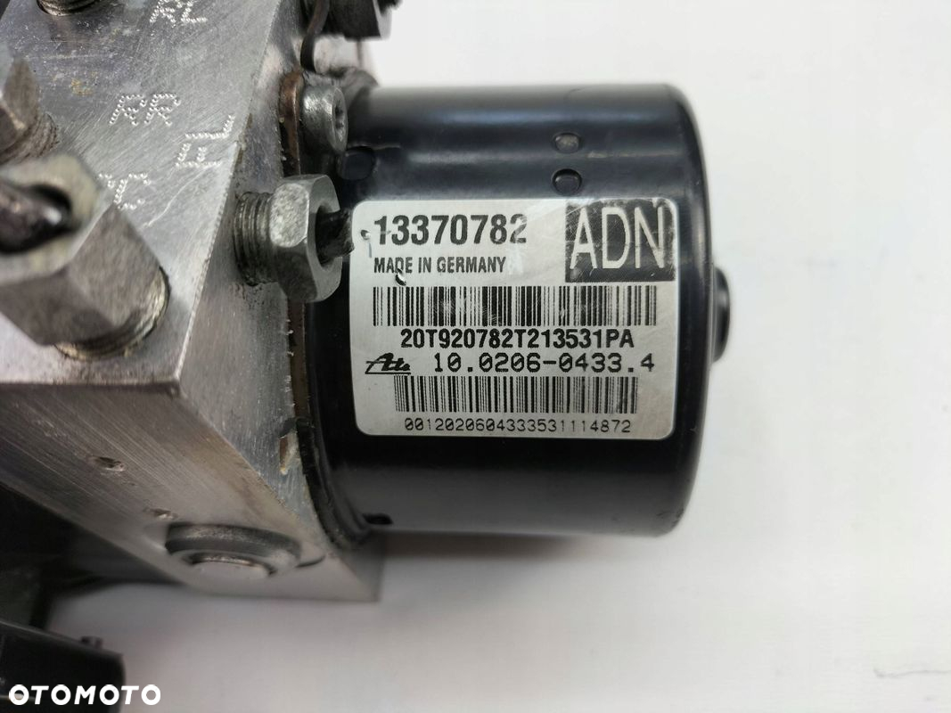 POMPA STEROWNIK ABS OPEL ASTRA IV J 13370782 10.0206-0433.4 10.0960-4534.3 - 5